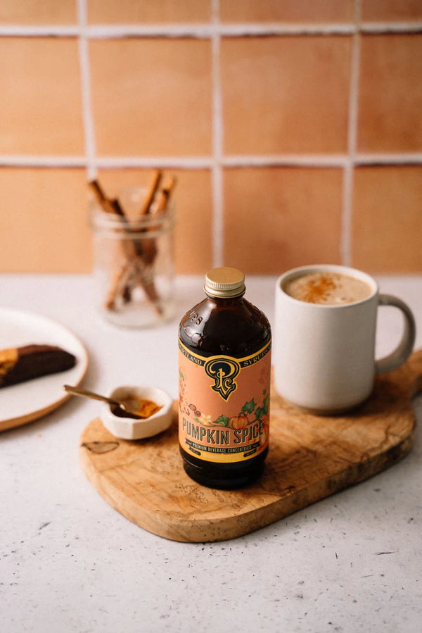 Portland Syrups - Pumpkin Spice Syrup Cocktail/Mocktail Mixer (3.4 oz)