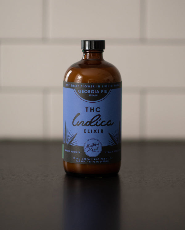 Mellow Mood Georgia Pie D9 elixir bottle