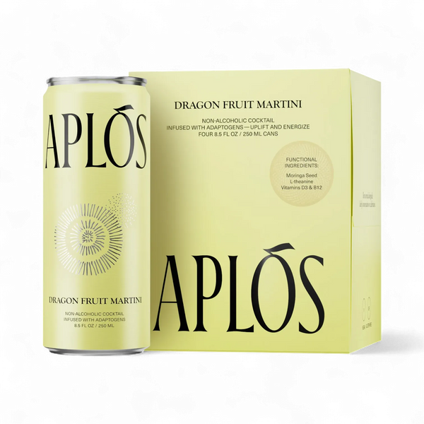 Aplós Dragon Fruit Martini — Non-Alcoholic Functional Cocktail (8.5 oz)