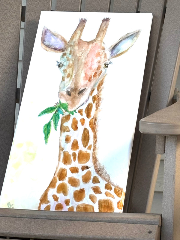 Giraffe Water Color Workshop with Bonnie Tobey Manning