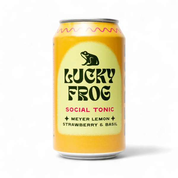 Lucky Frog Beverages - Meyer Lemon Basil Strawberry