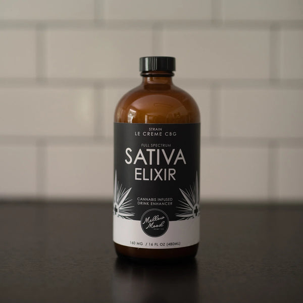 Mellow Mood Hemp Co - Elixir Sativa Le Creme