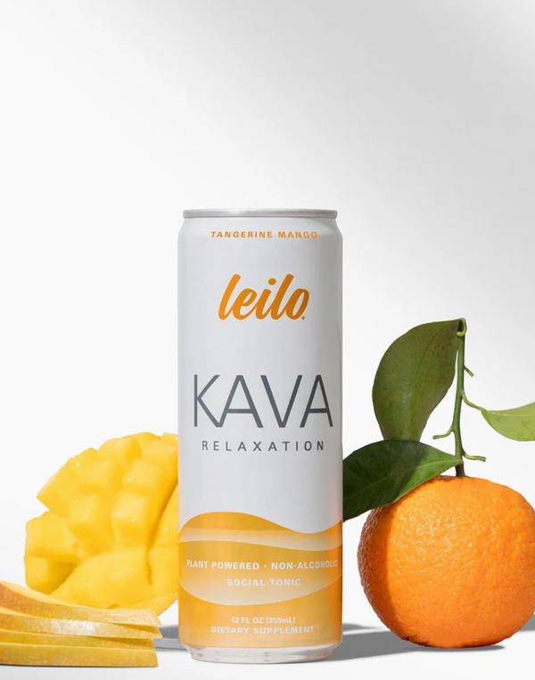 Leilo - Kava Relaxation Sparkling Tangerine Mango