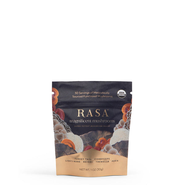Rasa Magnificent Mushrooms - functional mushroom powder, 1 oz