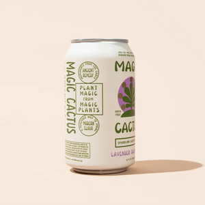Magic Cactus - Lavender Raspberry - Low-Dose THC CBD Hemp Drinks, alcohol-free