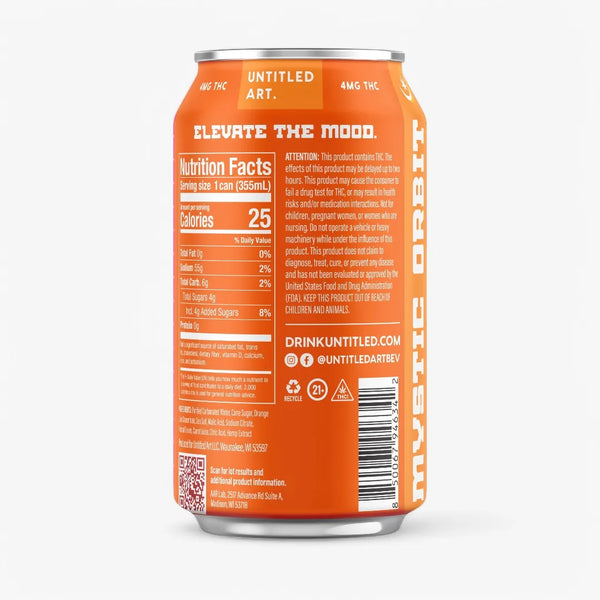 Untitled Art - Cosmic Orange