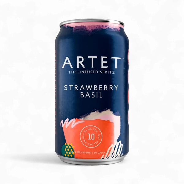 Artet - Strawberry Basil Spritz (10 mg CBD / 10 mg THC)