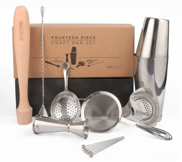 The Essential Mixologist Set (14-Piece)