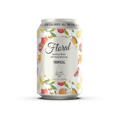 Floral - Tropical Seltzer, alcohol-free