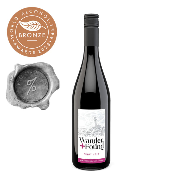 Wander + Found Non Alcoholic Pinot Noir