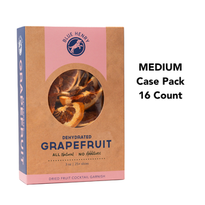 BlueHenry LLC - Dehydrated Grapefruit Half Slices, alcohol-free