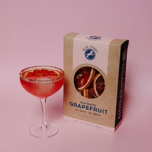 BlueHenry LLC - Dehydrated Grapefruit Half Slices, alcohol-free
