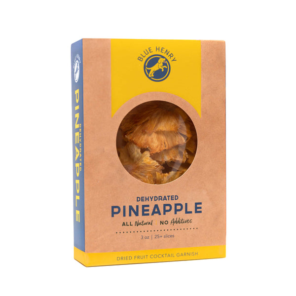 BlueHenry LLC - Dehydrated Pineapple Wheels, alcohol-free