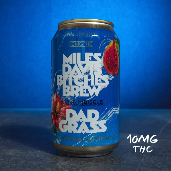 Dad Grass Leisure Drink - Miles Davis Bitches Brew (10 mg THC & CBD)