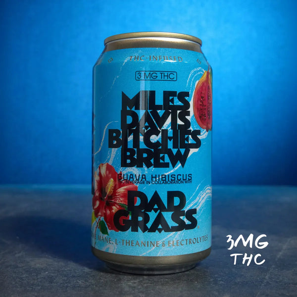 Dad Grass Leisure Drink - Miles Davis Bitches Brew (3 mg THC & 6 mg CBD) (Copy)