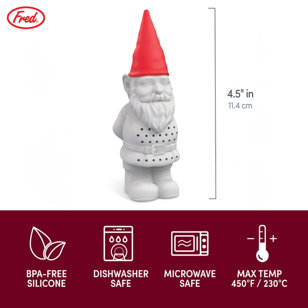 Fred & Friends - Gnome Brew - Tea Infuser, alcohol-free