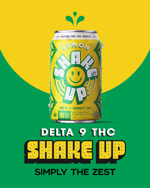 Hi & Mighty - Delta 9 THC Lemon Shake Up (10 mg), alcohol-free