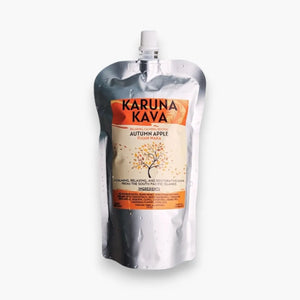 Karuna Kava Autumn Apple Fijian Waka kava pouch, 12oz triple shell