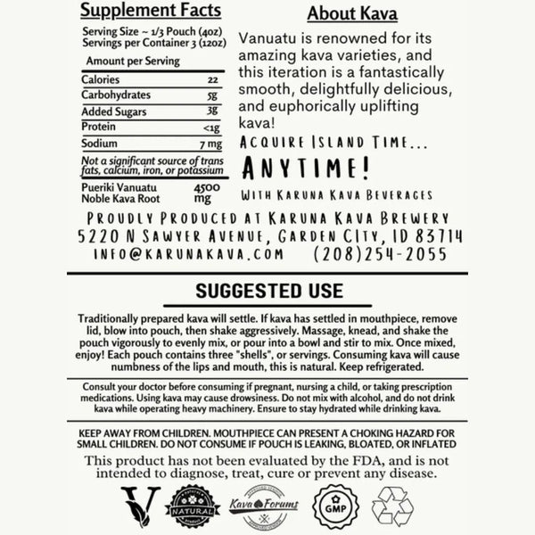 Karuna Kava - Coconut Chai Vanuatu Blend