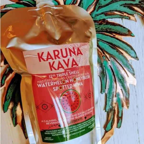 Karuna Kava - Watermelon Honeybush Fresh Green Hawaiian