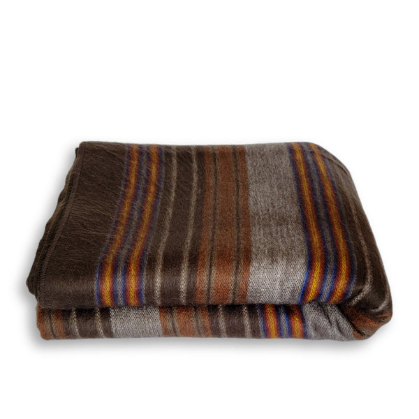 LATITUDE ZERO GOODS - Bolivar - Queen size Alpaca Wool Throw Blanket