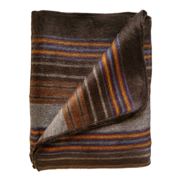 LATITUDE ZERO GOODS - Bolivar - Queen size Alpaca Wool Throw Blanket