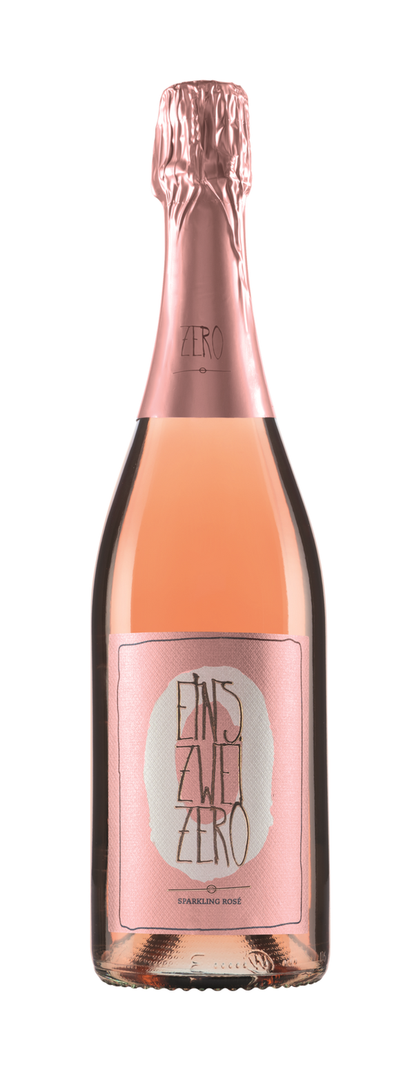 Leitz Eins Zwei Zero Sparkling Rosé non-alcoholic sparkling wine, 750 ml bottle