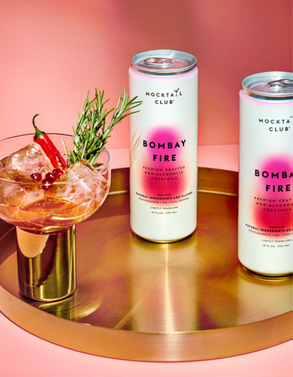 Mocktail Club - Bombay Fire (12 fl oz), alcohol-free