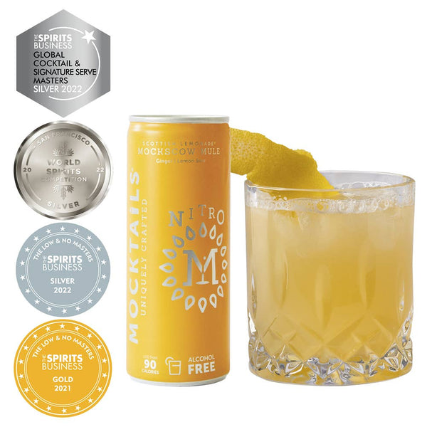 Mocktails - Mockscow Mule - Nitro (4 pack), alcohol-free