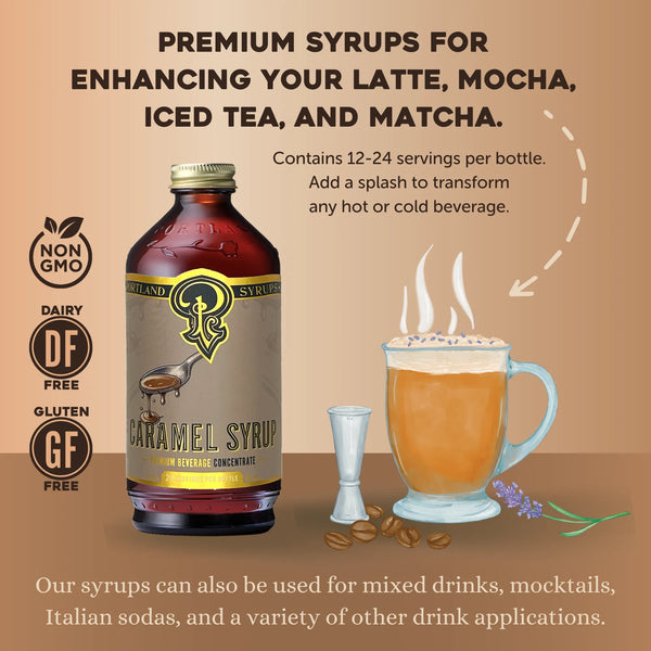 Portland Syrups - Caramel Syrup (12 oz)
