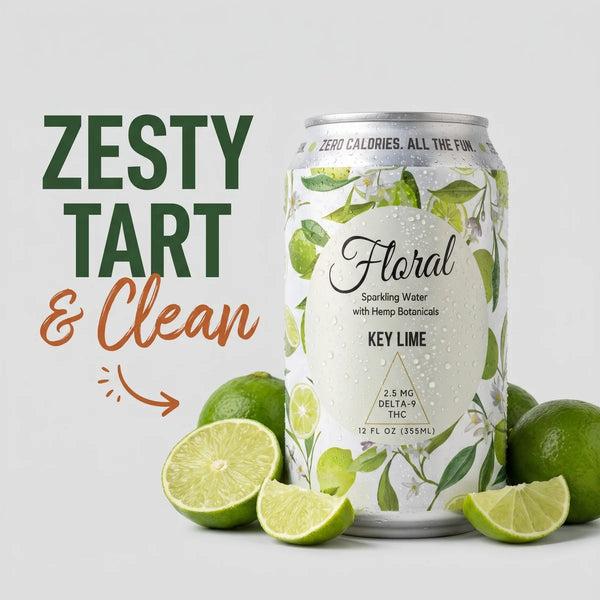 Floral - Key Lime Seltzer