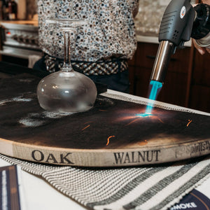 Spirits WIth Smoke - Half Circle Smoking Board, alcohol-free