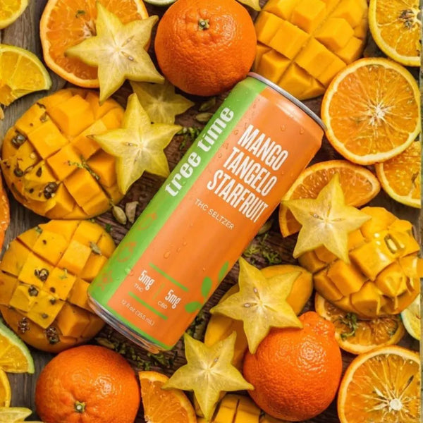 Tree Time - Mango Tangelo Starfruit (5 mg THC, 5 mg CBD)