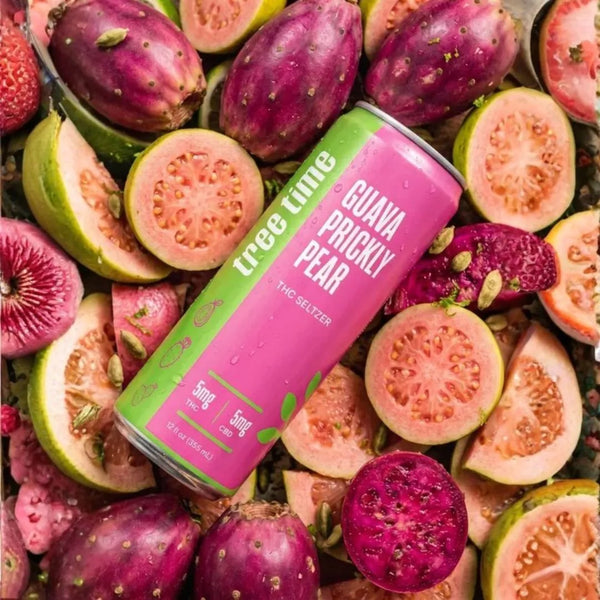 Tree Time - Guava Prickly Pear (5 mg THC, 5 mg CBD)