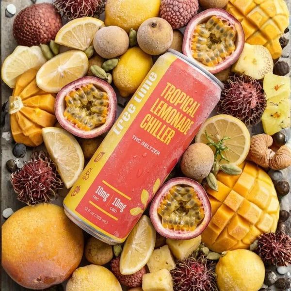 Tree Time - Tropical Lemonade Chiller (10 mg THC, 10 mg CBD)