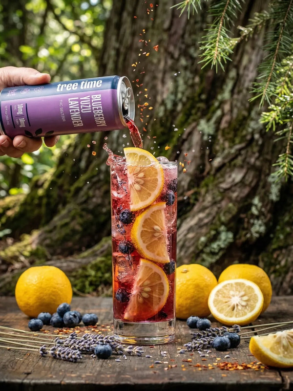 Tree Time - Blueberry Yuzu Lavender (10 mg THC, 10 mg CBD)