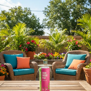 Tree Time Guava Prickly Pear alcohol-free THC seltzer, 12 oz can